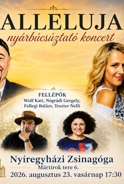 Halleluja - nyárbúcsúztató koncert