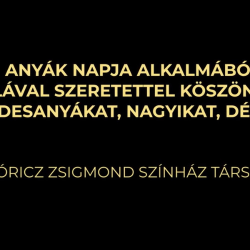 HÁLÁVAL ÉS SZERETETTEL KÖSZÖNTJÜK AZ ÉDESANYÁKAT, NAGYIKAT, DÉDIKET ANYÁK NAPJA ALKALMÁBÓL!