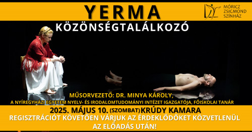 Közönségtalálkozó a Yerma előadás szereplőivel