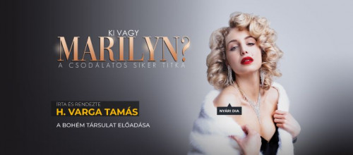 Nyári Dia Marilyn Monroe szerepében a Szindbád Szabadtéri Pódiumszínpadon is várja a közönséget!