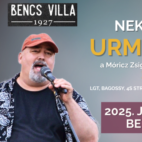 Zenés est népszerű magyar slágerekkel Urmai Gábor színművész előadásában