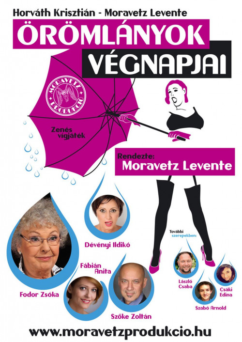 Zenés vígjáték Moravetz Leventétől: Örömlányok végnapjai