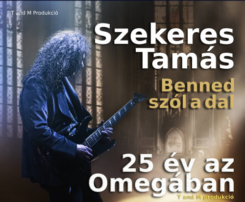 Szekeres Tamás jubileumi koncerttel tiszteleg az Omega előtt a Nyíregyházi Zsinagógában
